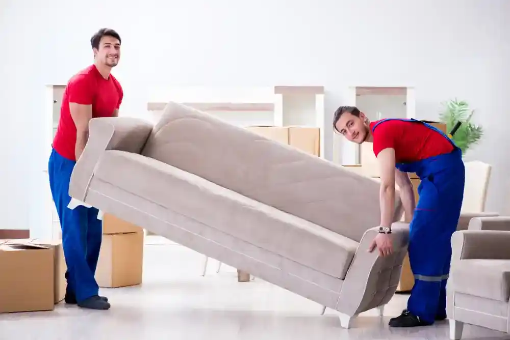 Our moving company handling your furniture with care.